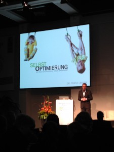 Dr. Franz Linser auf dem Fachforum Wellness zur ITB 2014