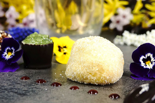 Grießkrusteln in Mostteig gebacken | Rezept Rezepte Rezept