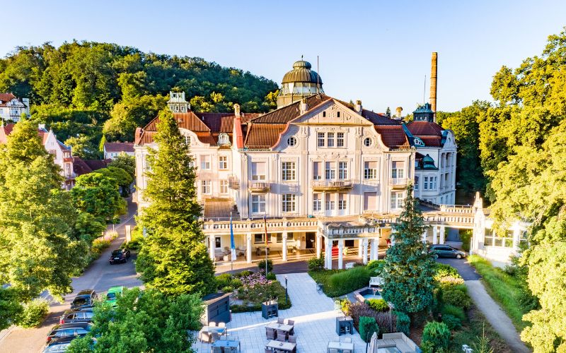 Historisches Gebäude am Kurpark