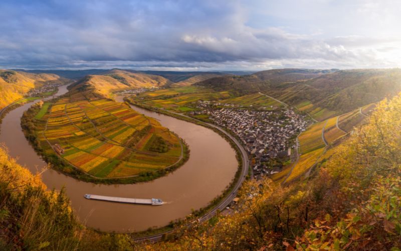 Wandern an der Mosel