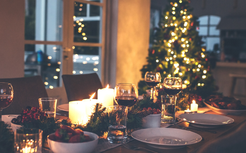 An Weihnachten freuen wir uns vor allem auf das gemütliche Speisen und Beisammensein mit der Familie