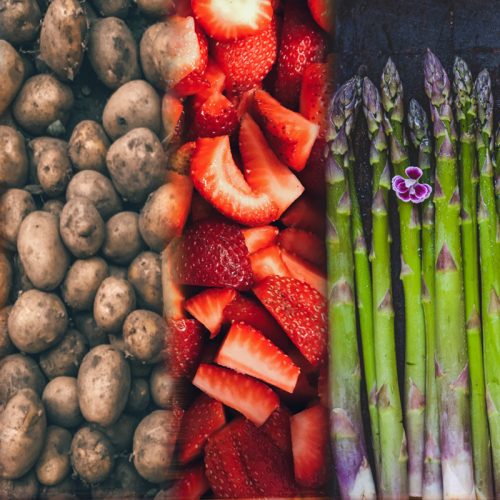 Erdbeeren, Spargel und Frühlingskartoffel sind jetzt auf jedem Markt zu finden