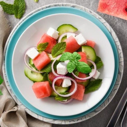 Wassermelone Salat und Infos