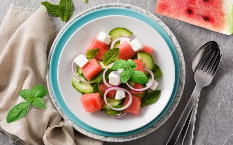 Wassermelone Salat und Infos